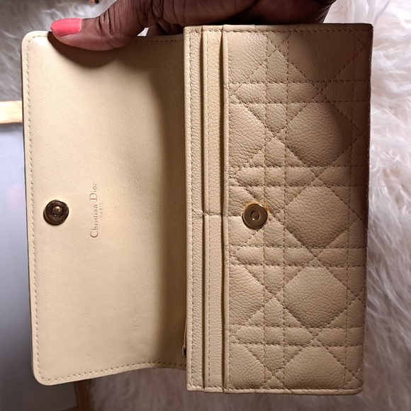 Christian Dior Caro Orchid Long Wallet - Picture 9 of 17